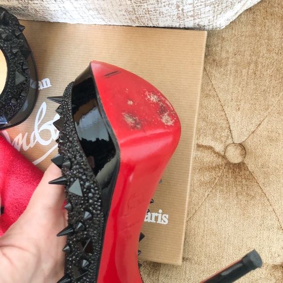 Sold Christian Louboutin Very Mix Strass Pump - Picture 6 of 8